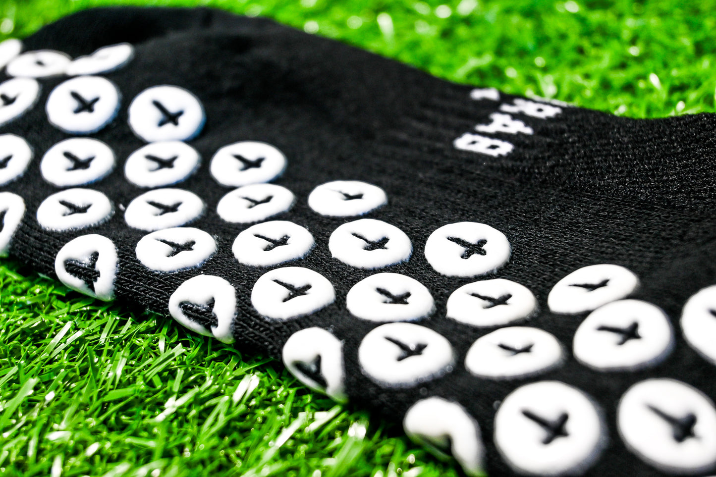 Soccer Grab Grip Socks - Black