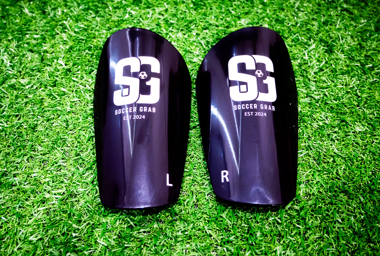 Soccer Grab Shin Pads