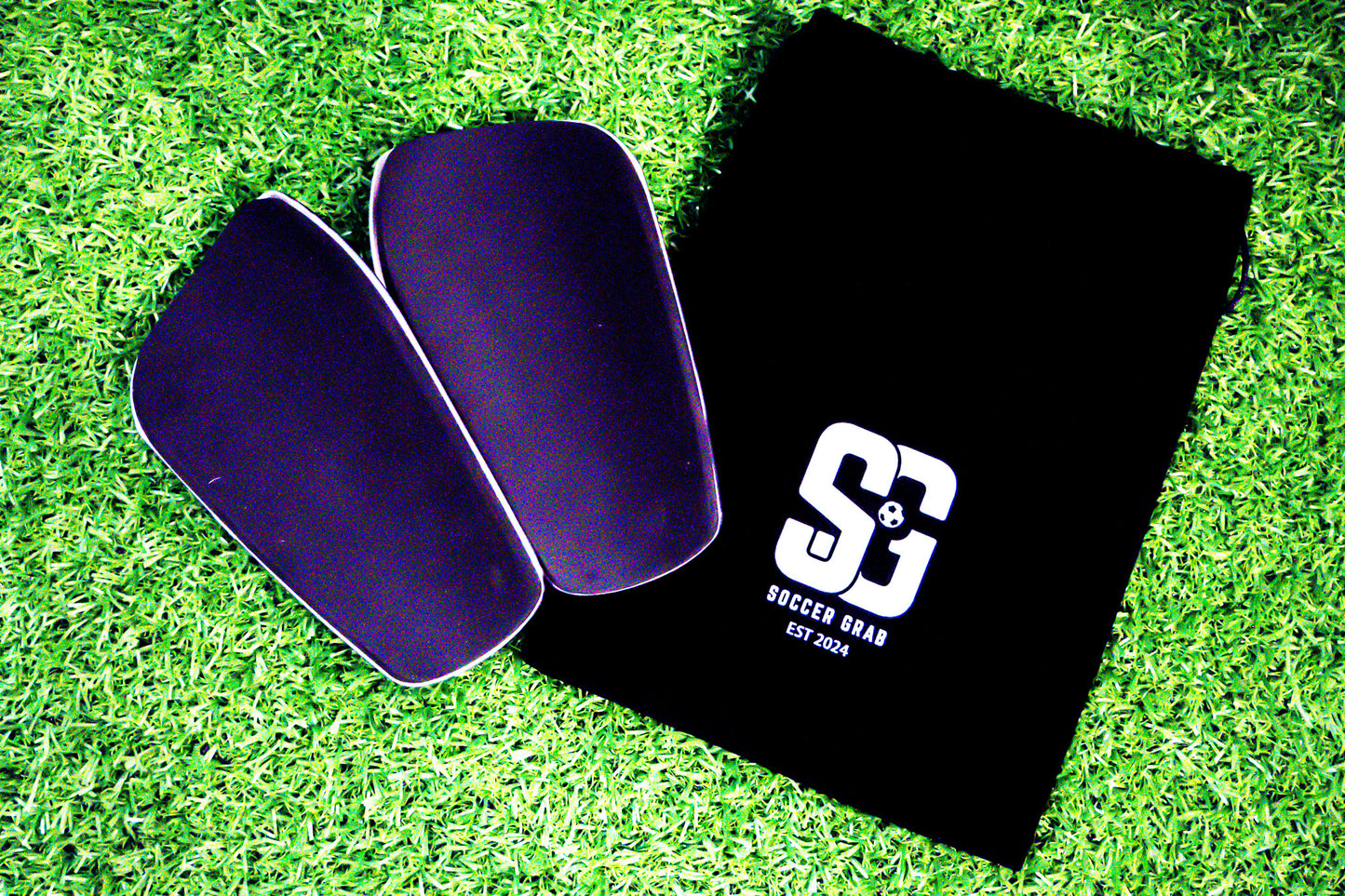 Soccer Grab Shin Pads