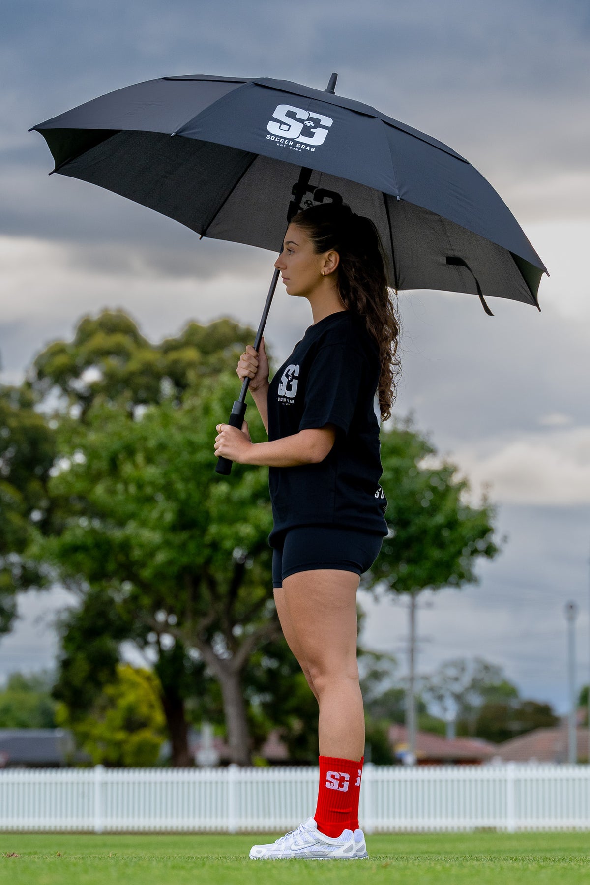 Limited Edition Soccer Grab Umbrella