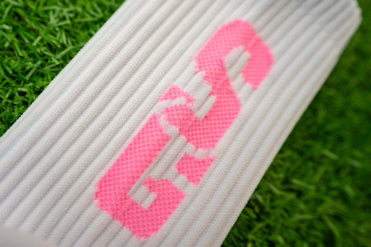 Soccer Grab Grip Socks - Limited Edition Pink