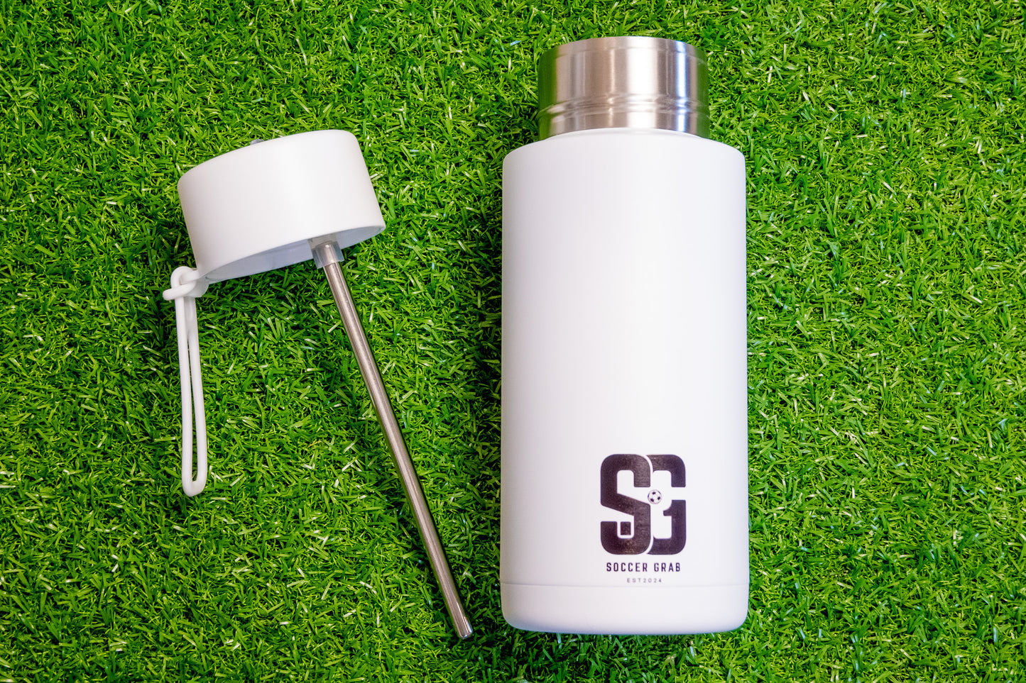Limited Edition Premium Soccer Grab Insulated Stainless Steel Water Bottle