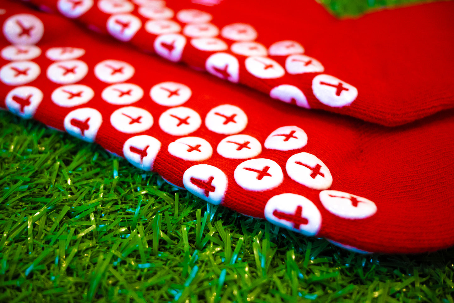 3 pair Soccer Grab Grip Socks Promo